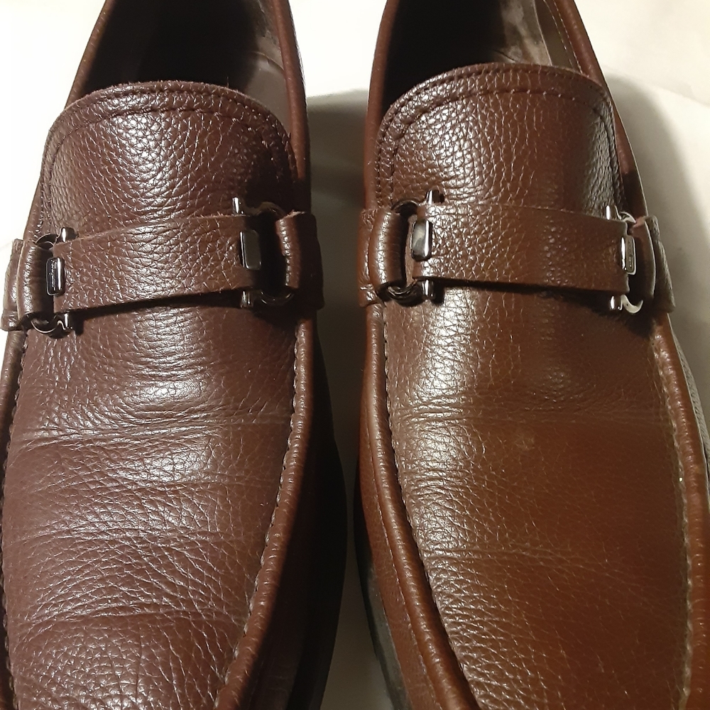 Salvatore Ferragamo Chocolate Brown Loafers